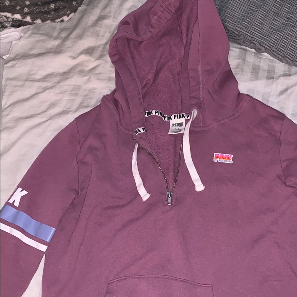 PINK Quarter Zip Hoodie